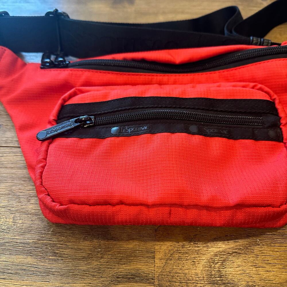 LeSportsac Montana Belt Bag FannyPack Orange - Picture 3 of 12